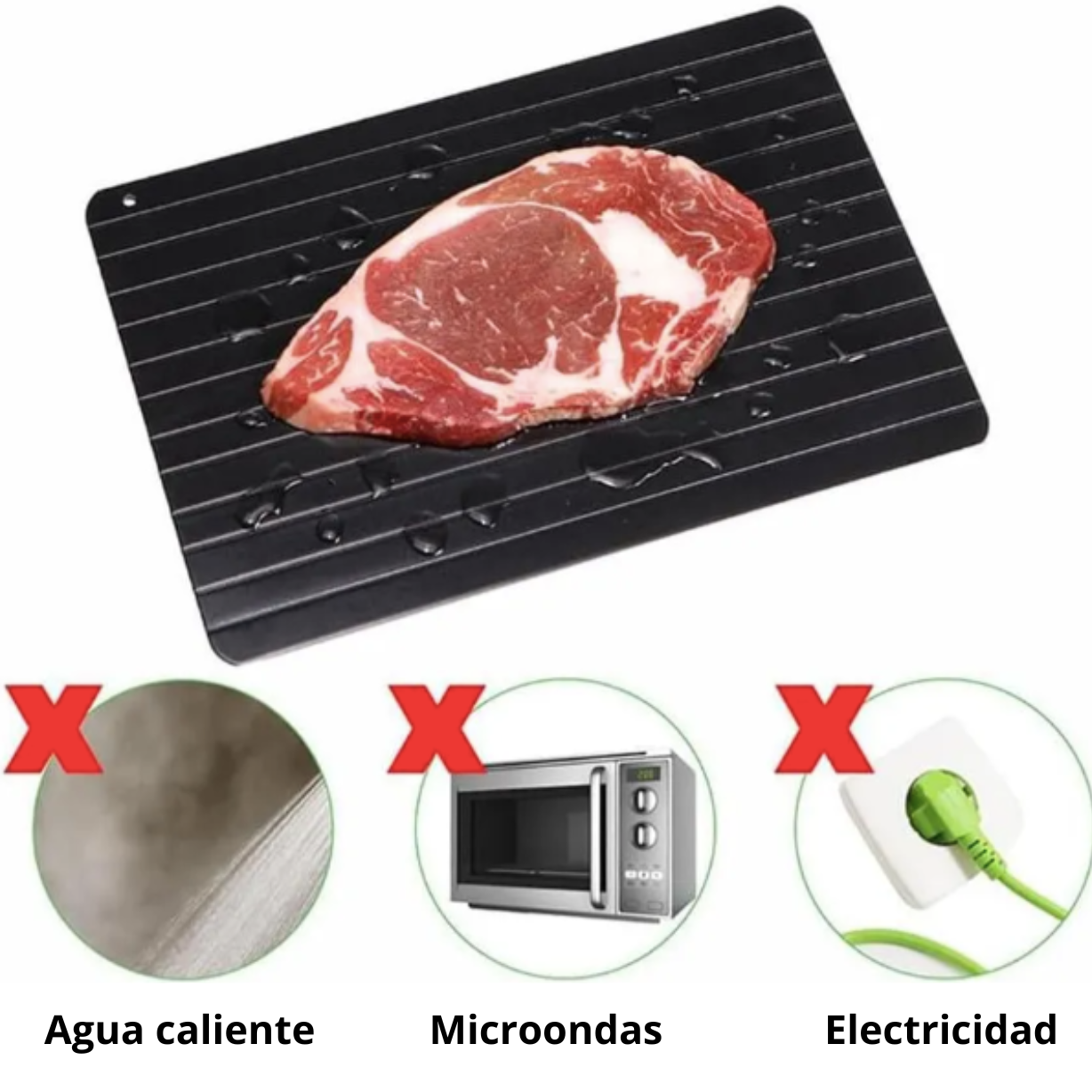 Descongela tus alimentos hasta 6 veces más rápido, saludable y sin esperas ni complicaciones