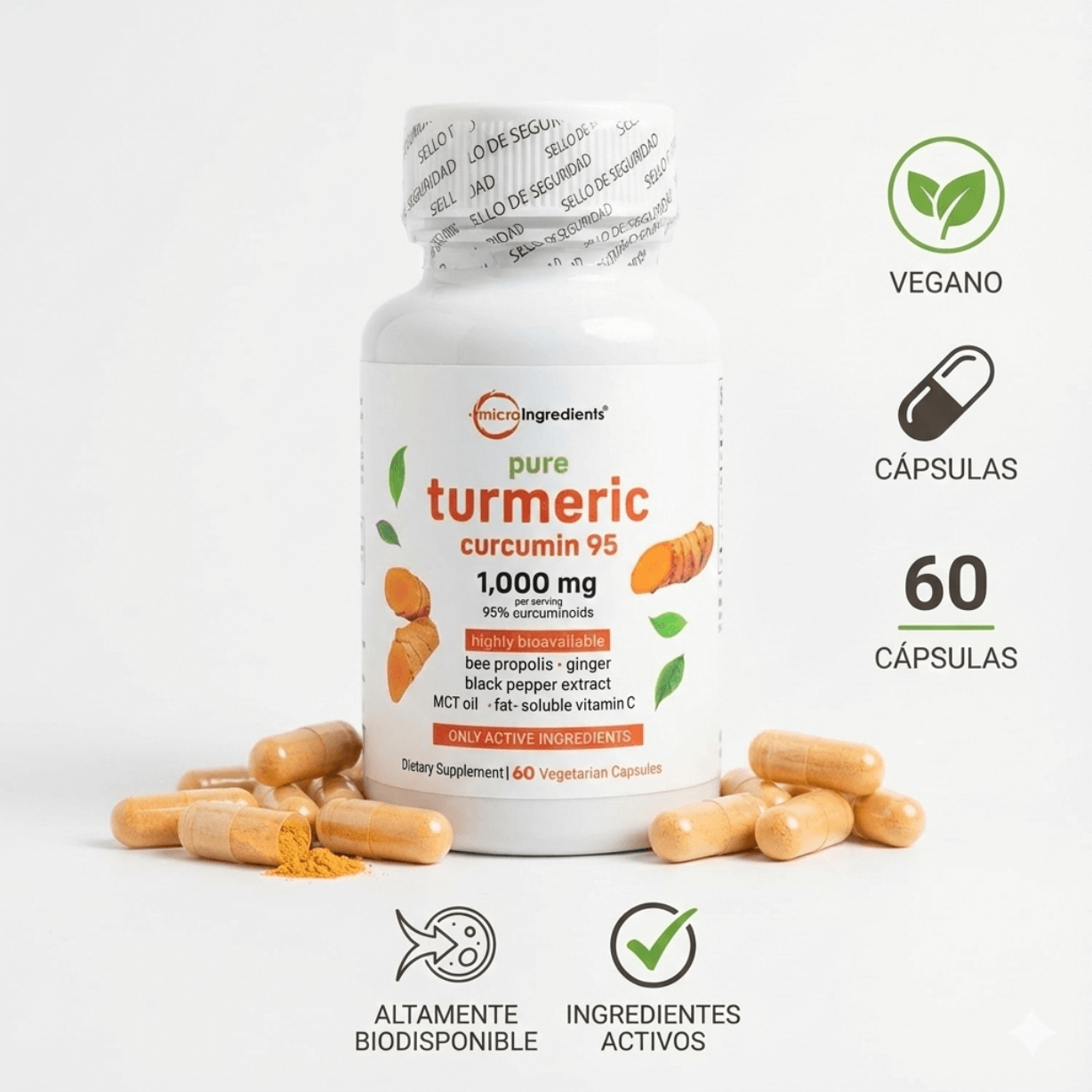 Tumeric Curcumin – Apoyo natural para articulaciones y bienestar diario
