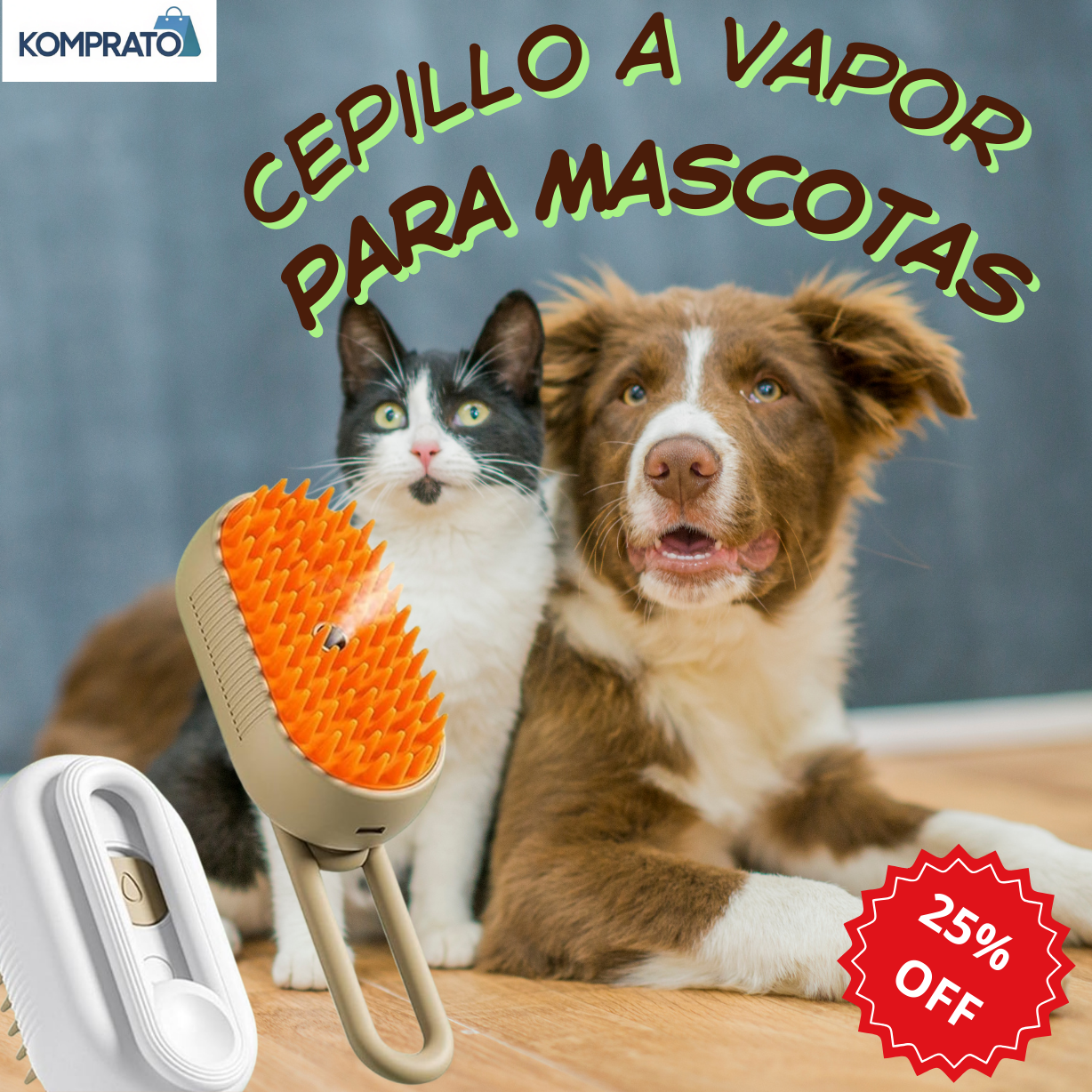 El secreto para un pelaje sin enredos y un hogar sin pelos. Un cuidado profesional que tu mascota amará.