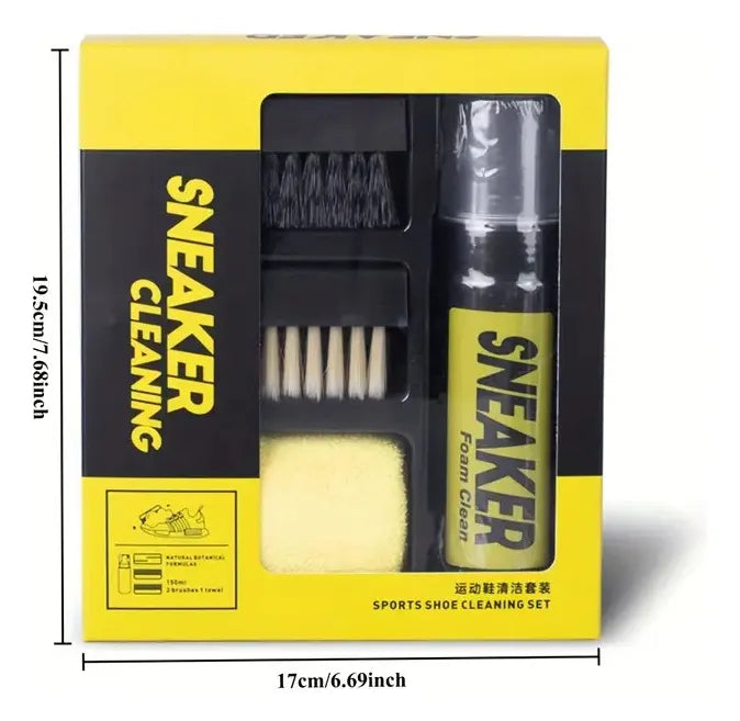 Zapatos impecables, duraderos y libres de bacterias, con todo lo que necesitas en un solo kit profesional