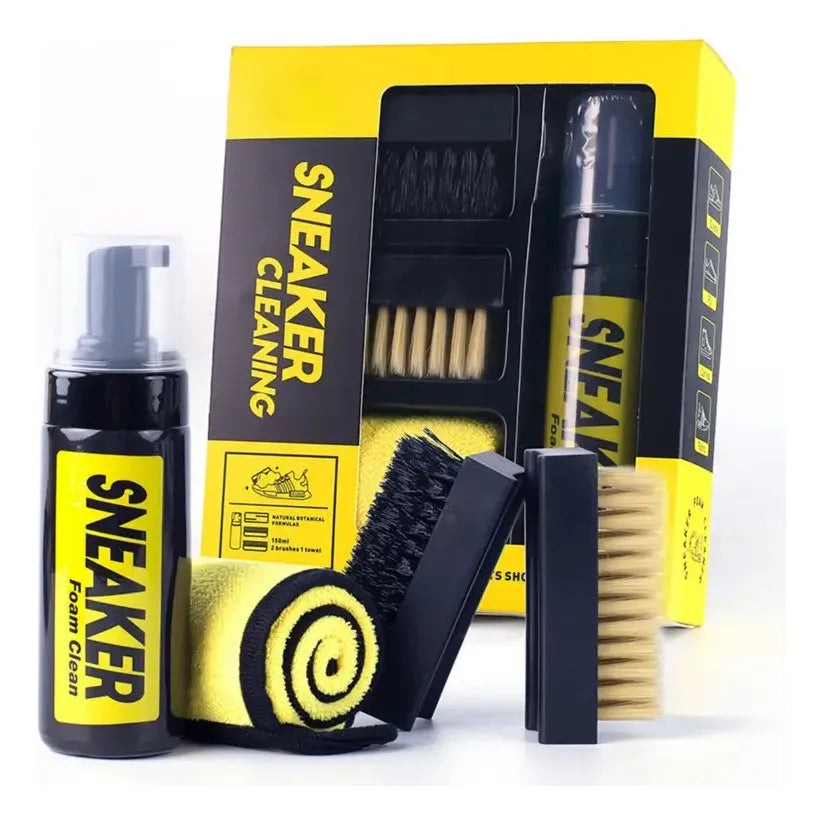 Zapatos impecables, duraderos y libres de bacterias, con todo lo que necesitas en un solo kit profesional