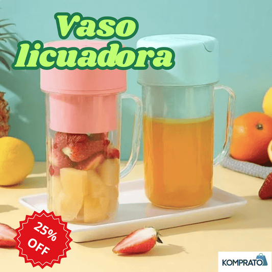 Licuados en segundos, sin enchufes.