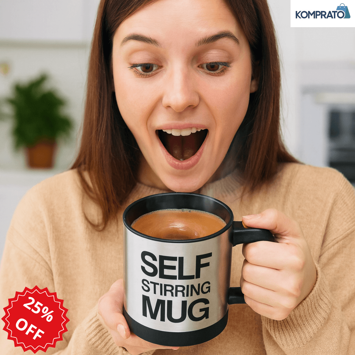 Mixora Mug - Tu bebida lista con solo un botón