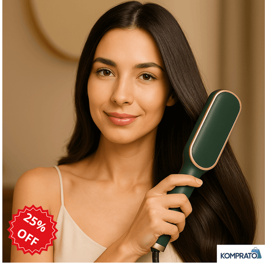 Cabello liso y Brillante en Minutos, sin Daño ni Frizz