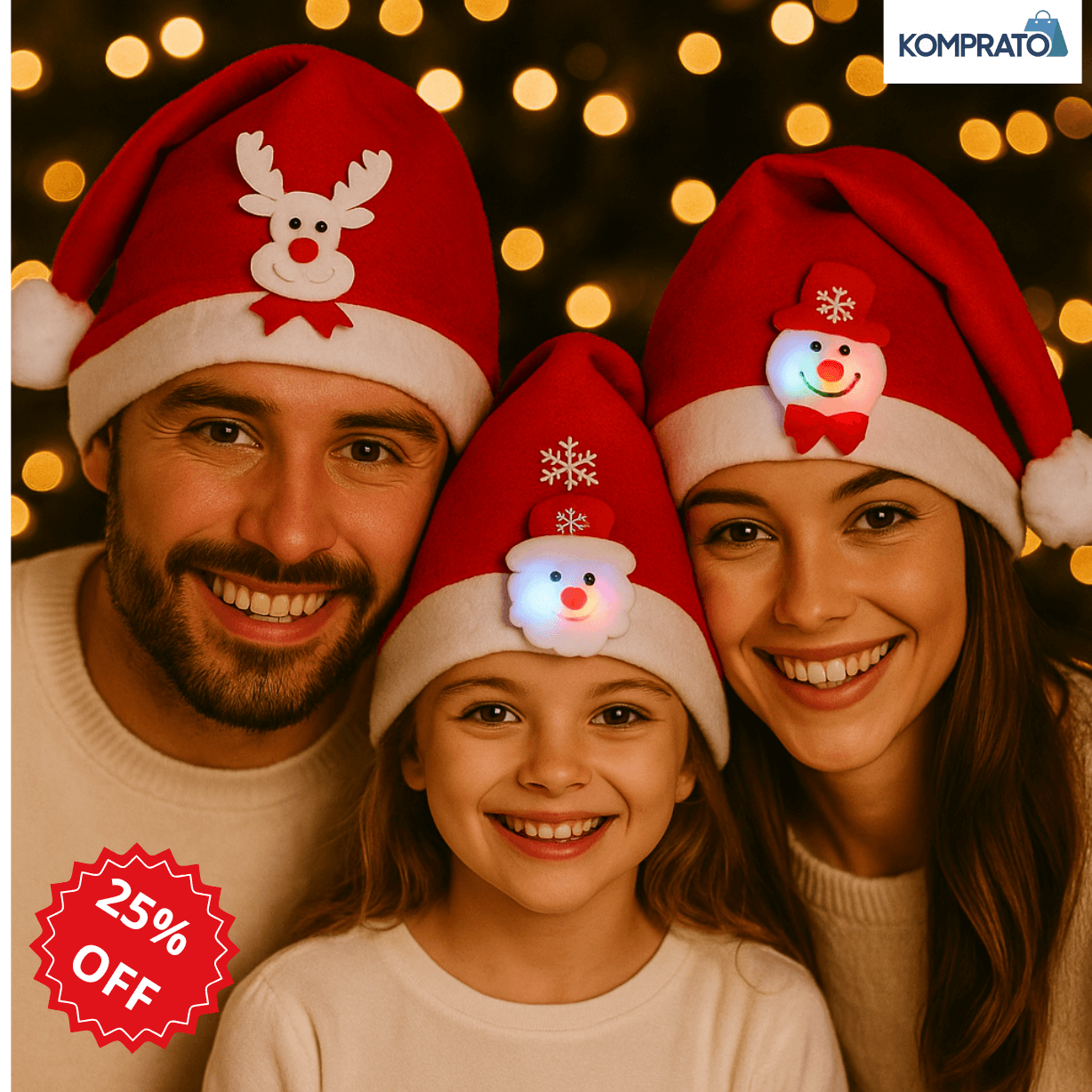 SantaSpark Trio – Diversión navideña para toda la familia