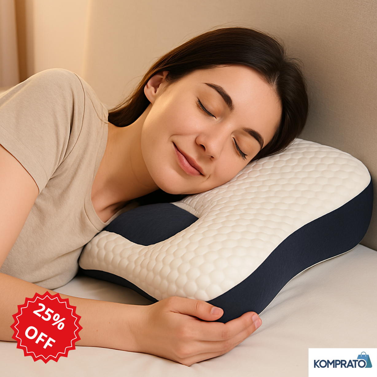ErgoDream Pillow – Despierta sin dolor y con el descanso que tu cuerpo necesita