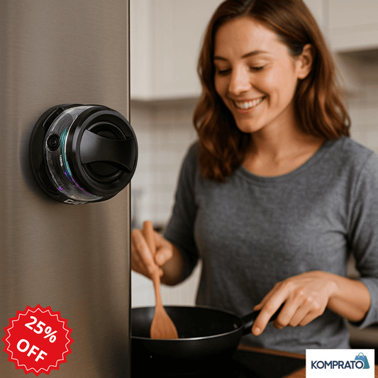 PulseGo Speaker – Música portátil con agarre magnético total