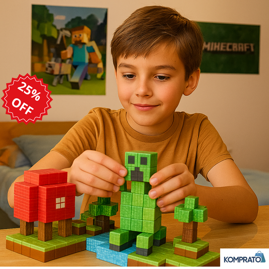 MagniCraft Blocks - Construye Tu Mundo Minecraft en la Vida Real