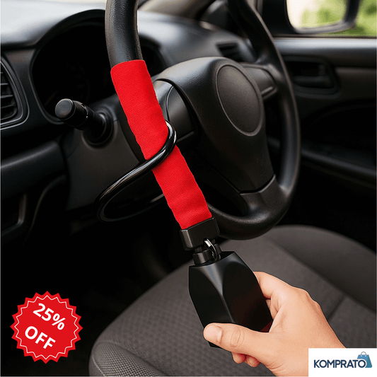 SafeLock Strap – Bloquea el volante y aumenta la protección del vehículo