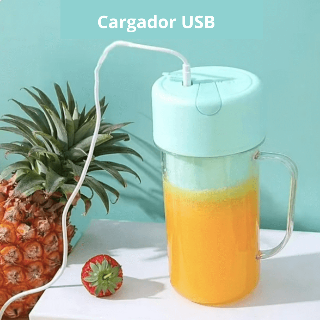 Licuados en segundos, sin enchufes.