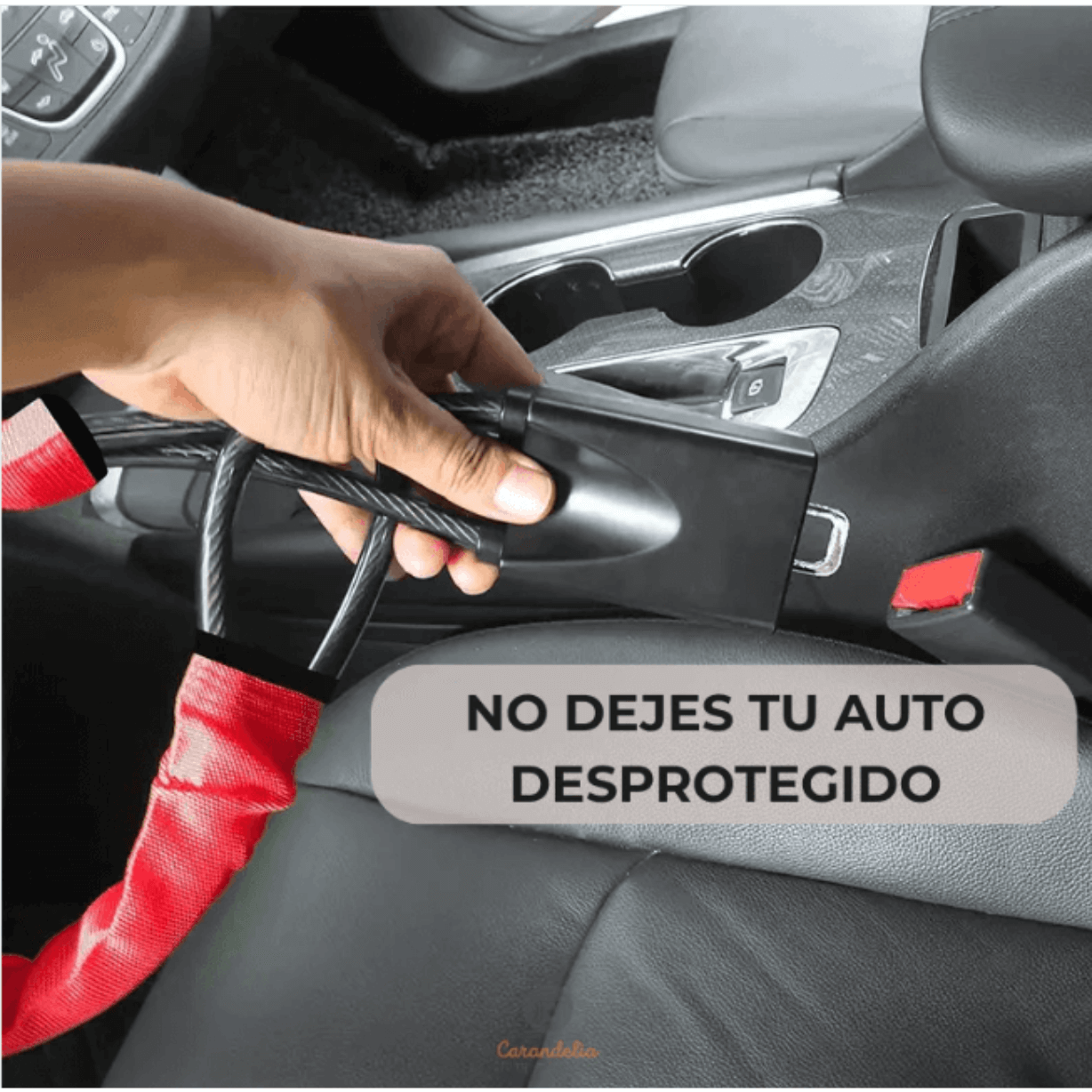 SafeLock Strap – Bloquea el volante y aumenta la protección del vehículo
