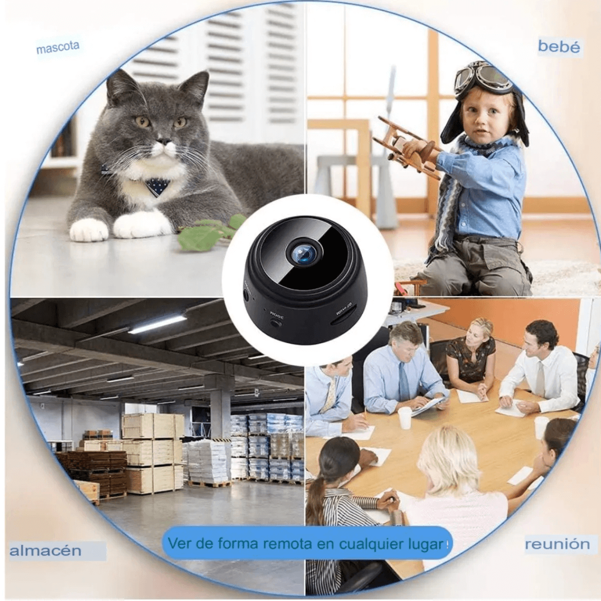 MiniGuard Pro – Vigila tu hogar en tiempo real desde tu celular