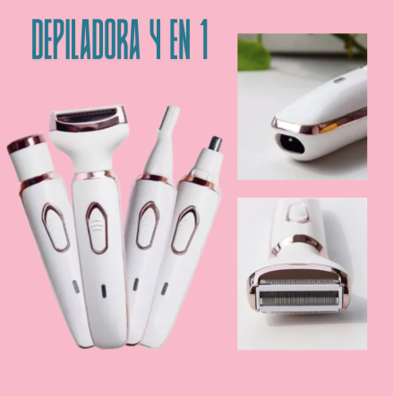 Depiladora 4 En 1 Recargable