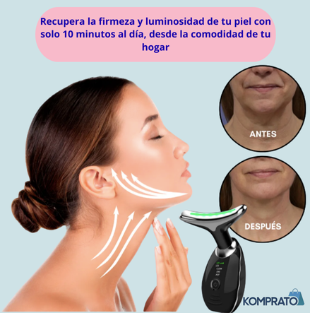 Recupera la firmeza y luminosidad de tu piel con solo 10 minutos al día, desde la comodidad de tu hogar