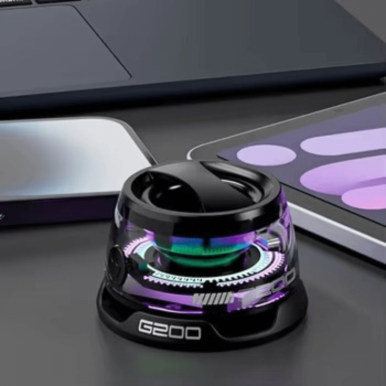 PulseGo Speaker – Música portátil con agarre magnético total