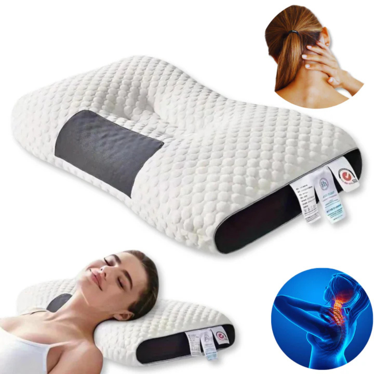 ErgoDream Pillow – Despierta sin dolor y con el descanso que tu cuerpo necesita