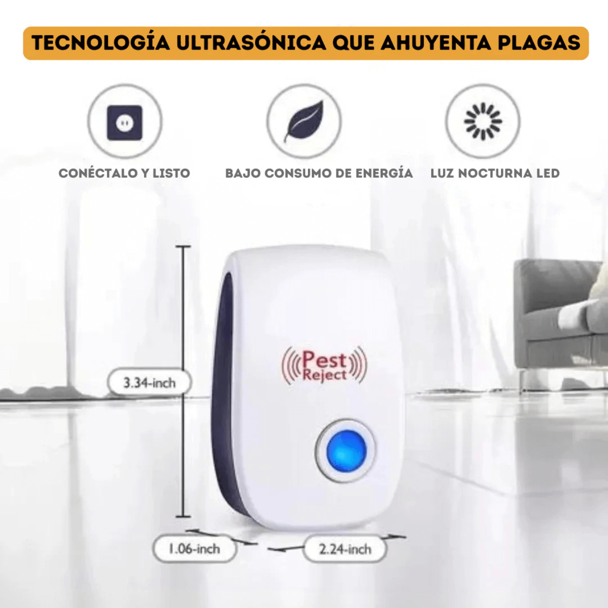 Protección continua sin químicos para un hogar libre de plagas