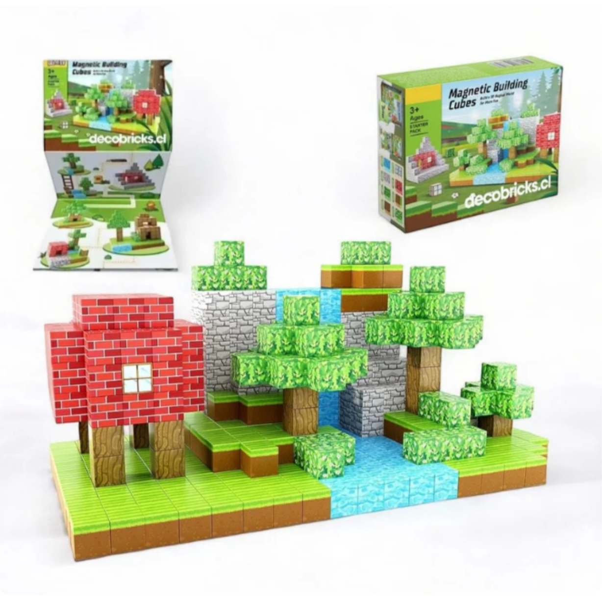 MagniCraft Blocks - Construye Tu Mundo Minecraft en la Vida Real