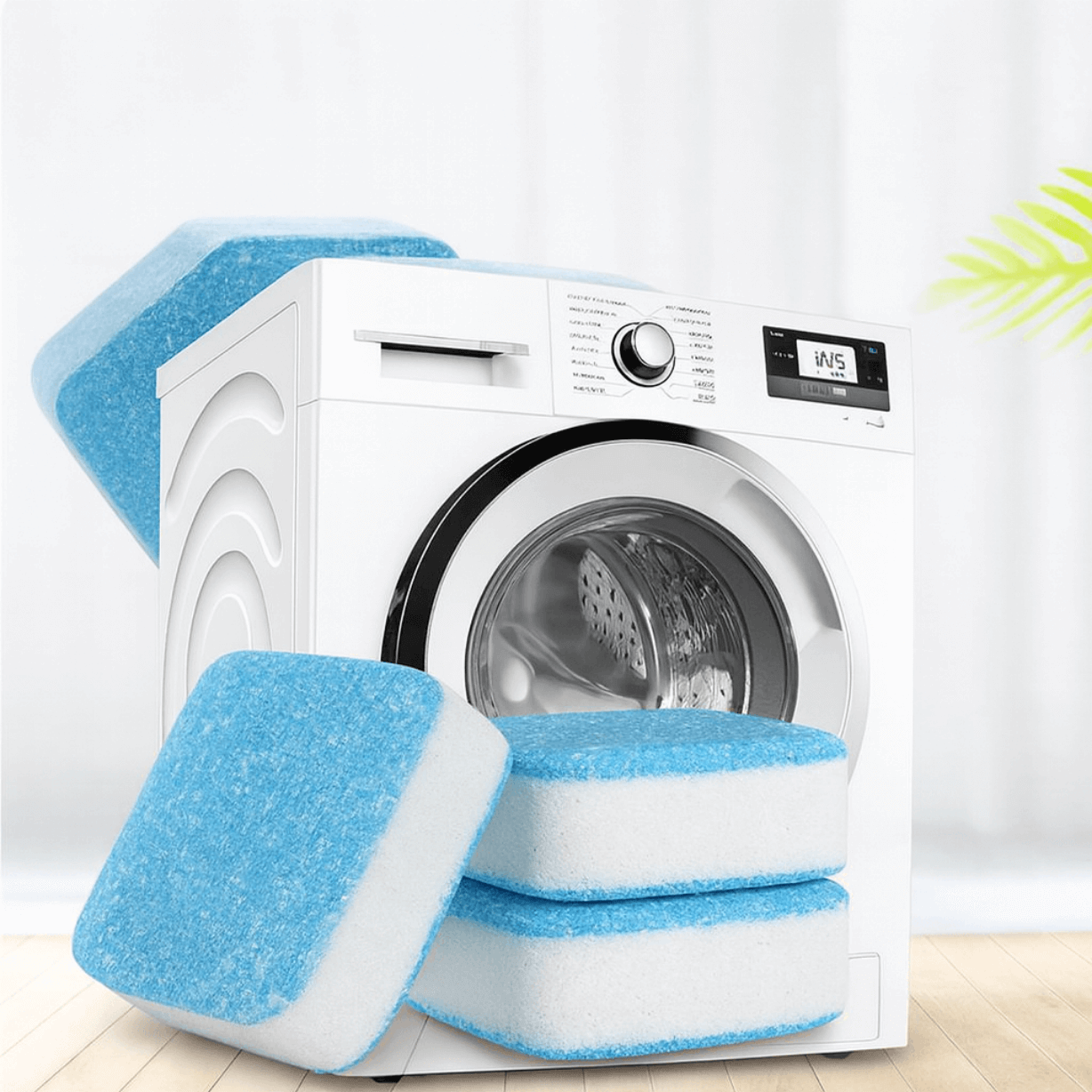 Pastillas Limpiadoras – Elimina residuos – Tu lavadora como nueva en 1 ciclo