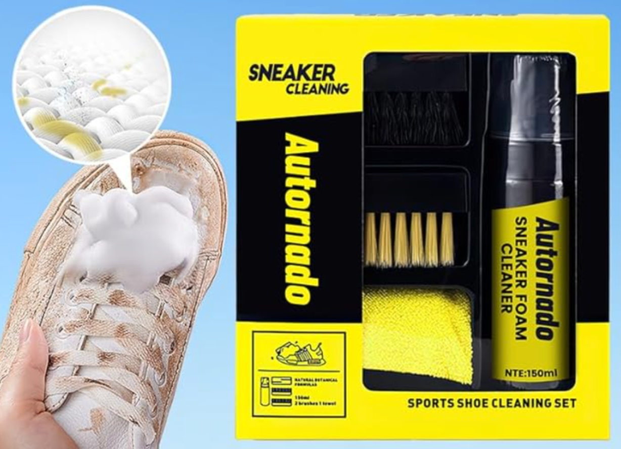 Zapatos impecables, duraderos y libres de bacterias, con todo lo que necesitas en un solo kit profesional