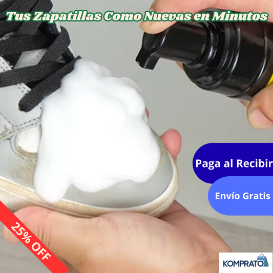Zapatos impecables, duraderos y libres de bacterias, con todo lo que necesitas en un solo kit profesional
