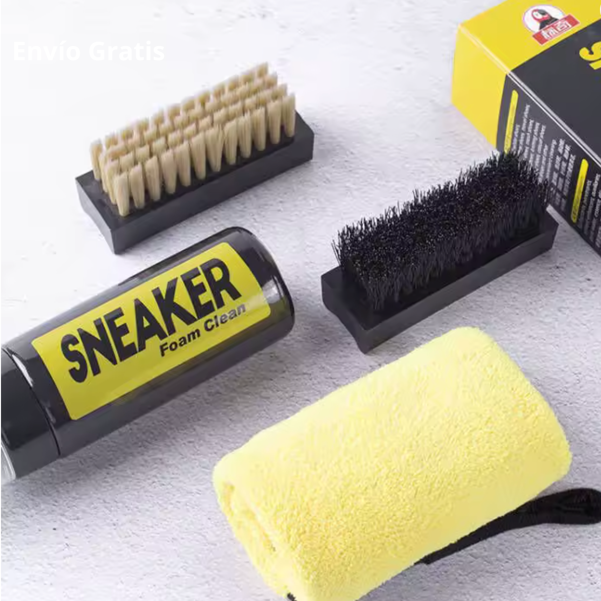 Zapatos impecables, duraderos y libres de bacterias, con todo lo que necesitas en un solo kit profesional