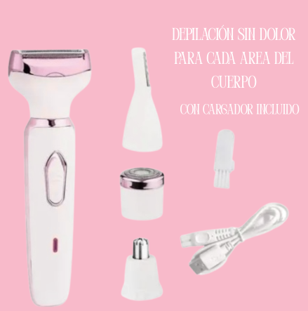 Depiladora 4 En 1 Recargable